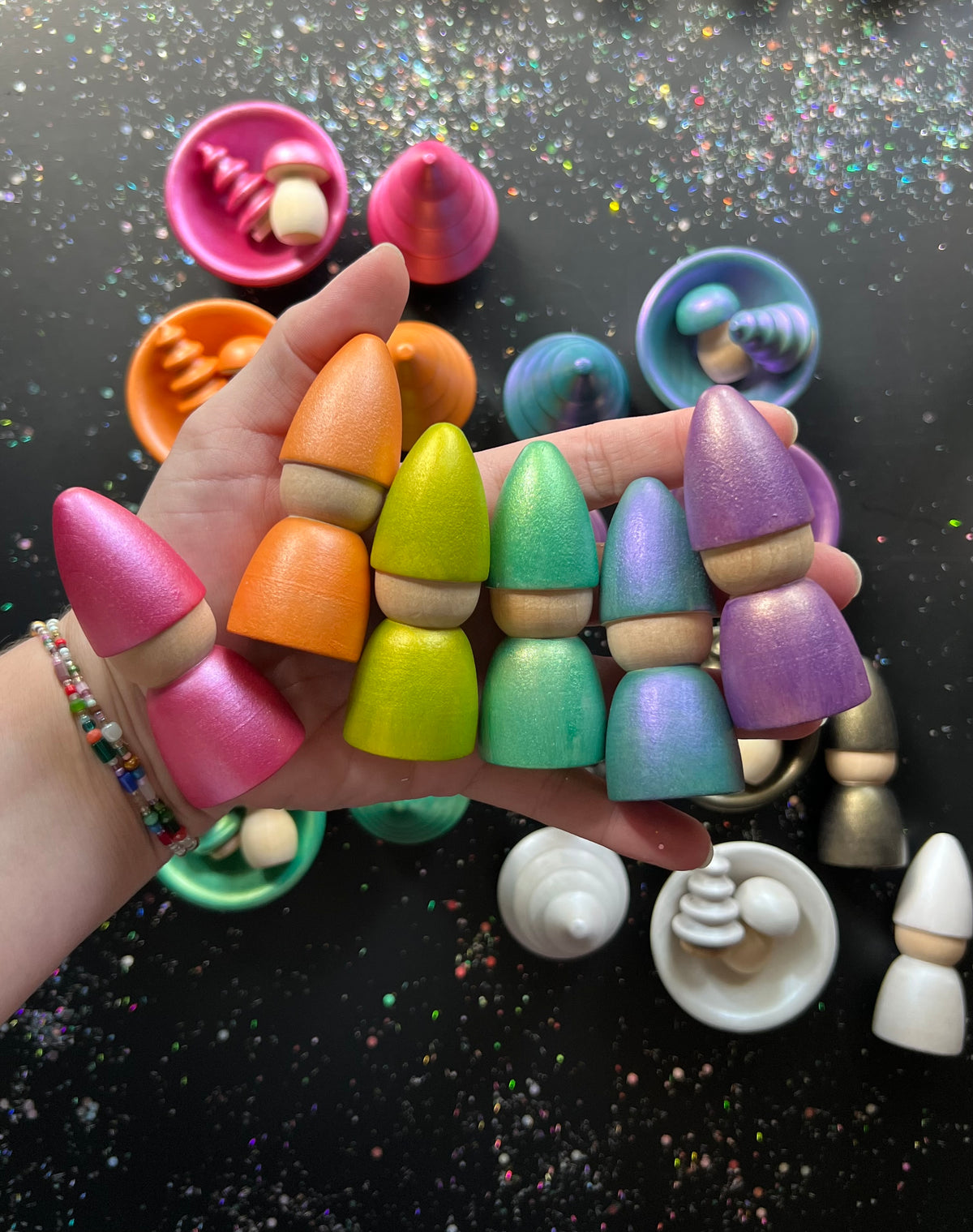 Magical Shimmer Wooden Accessories