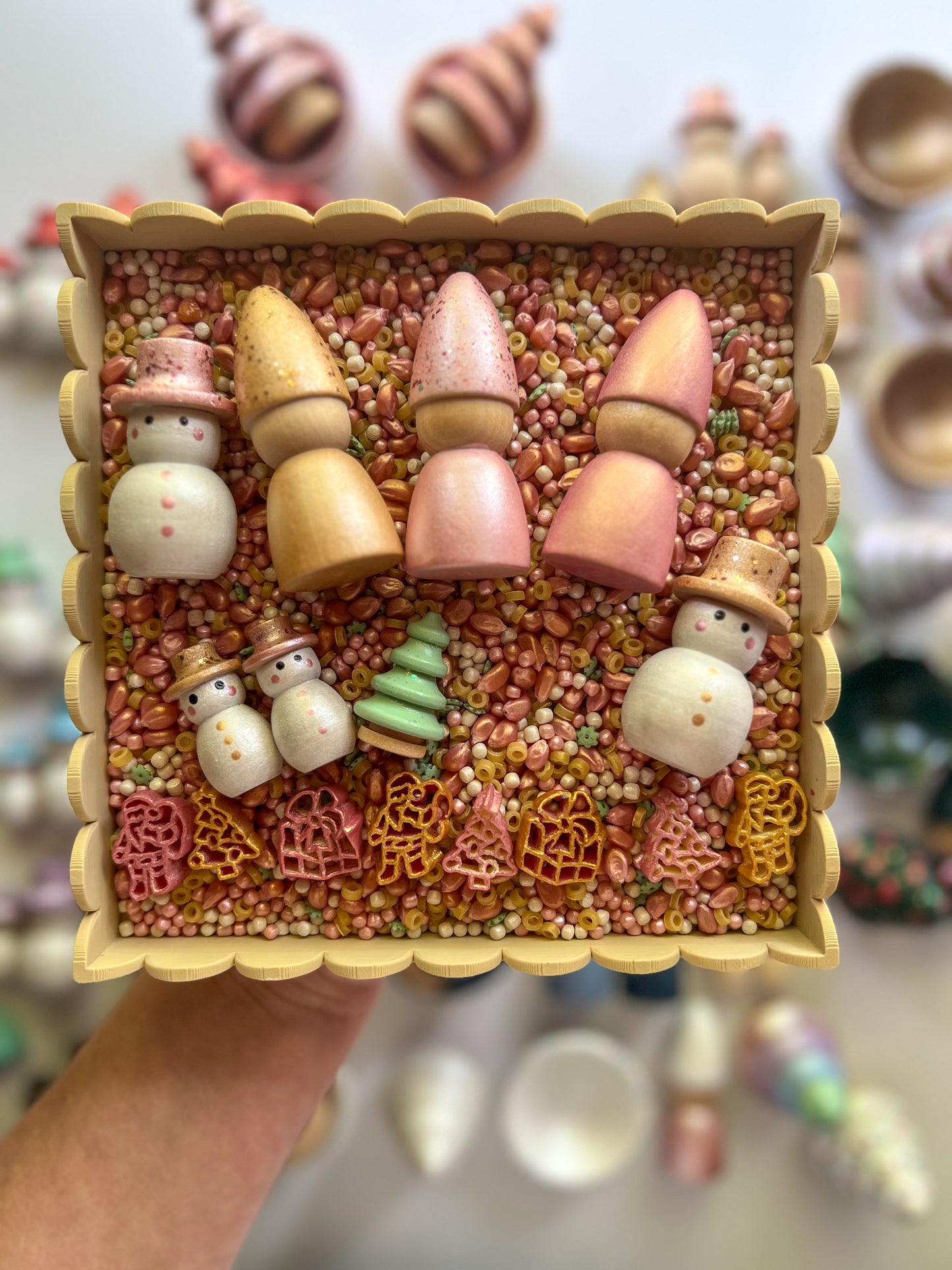 Visions of Sugarplums Sensory Bin Filler