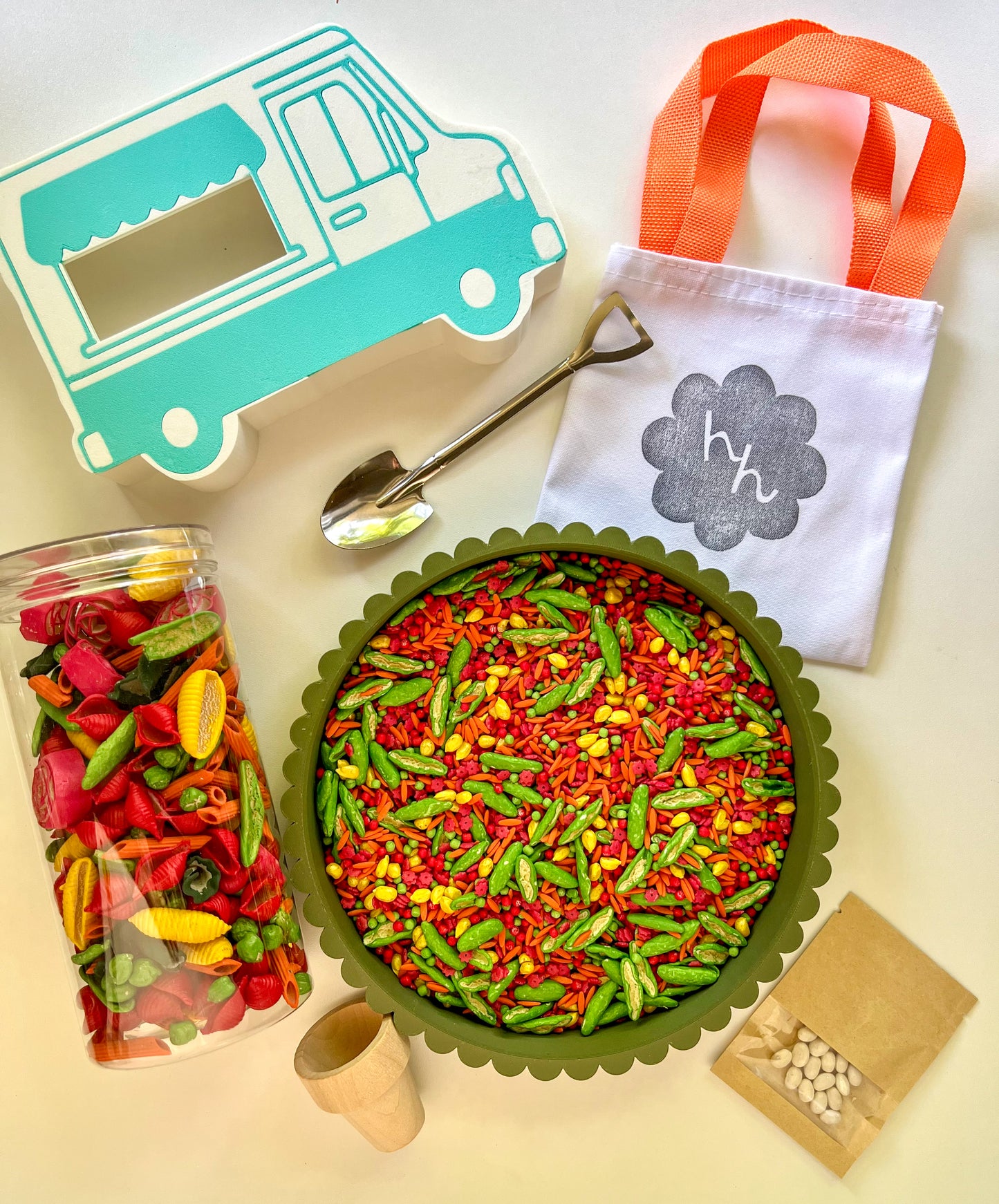 Very Veggie Sensory Bin Filler (Limited Edition)