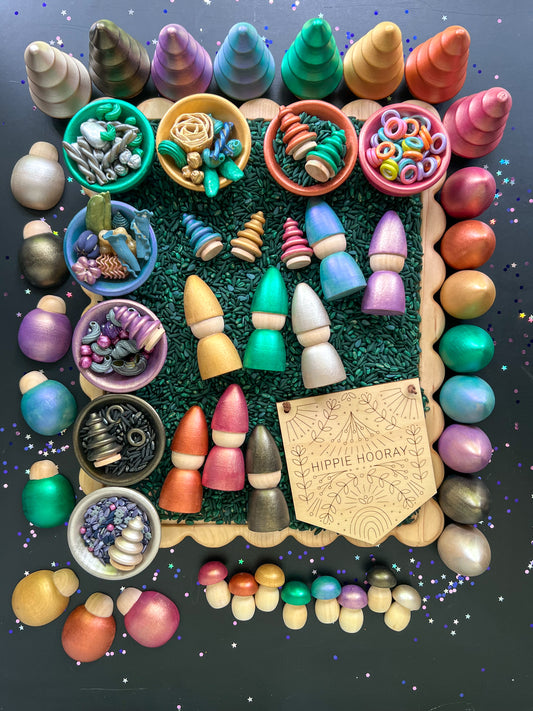 Enchanted Rainbow Wooden Accessories
