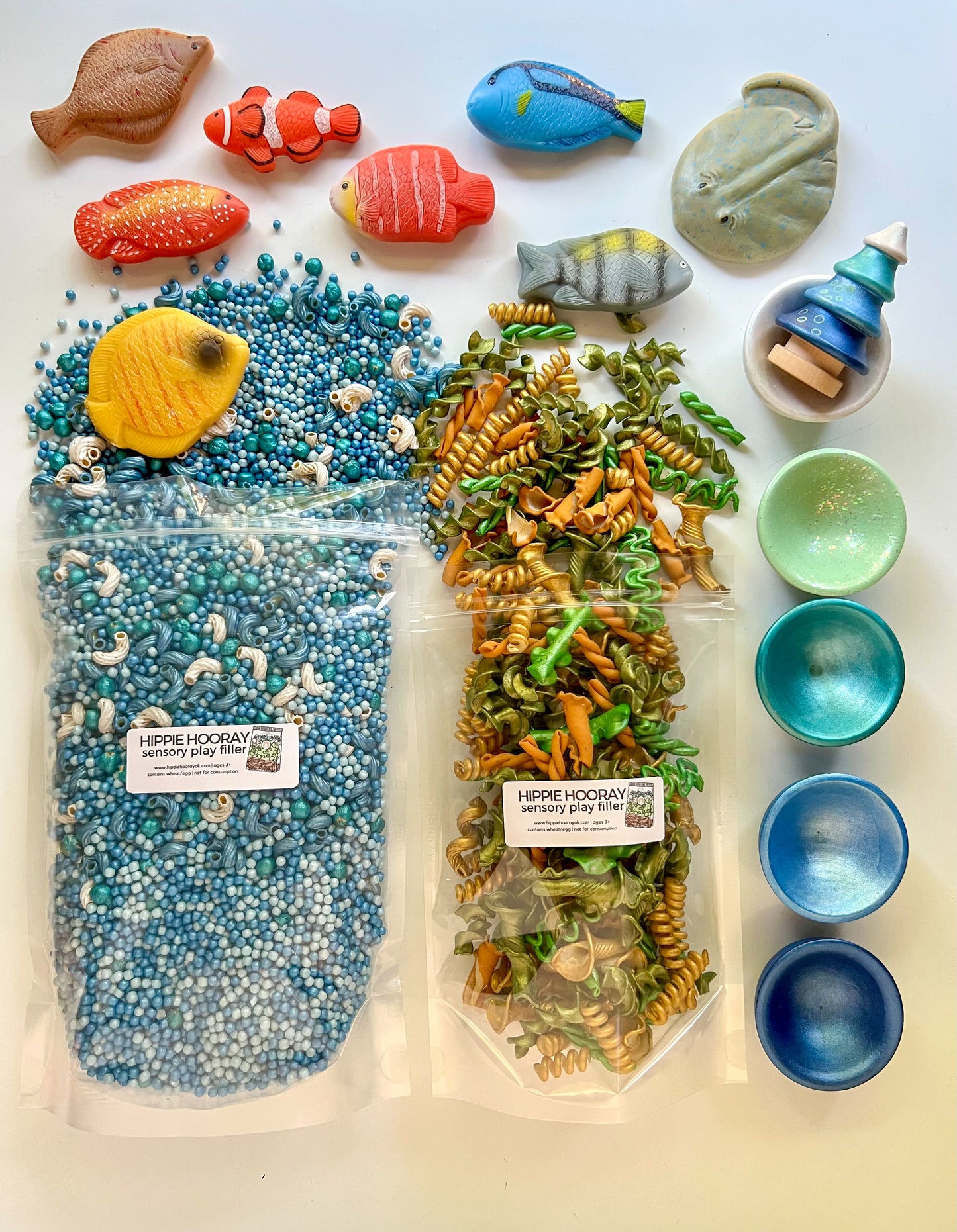 Tide Pool Sensory Bin Filler
