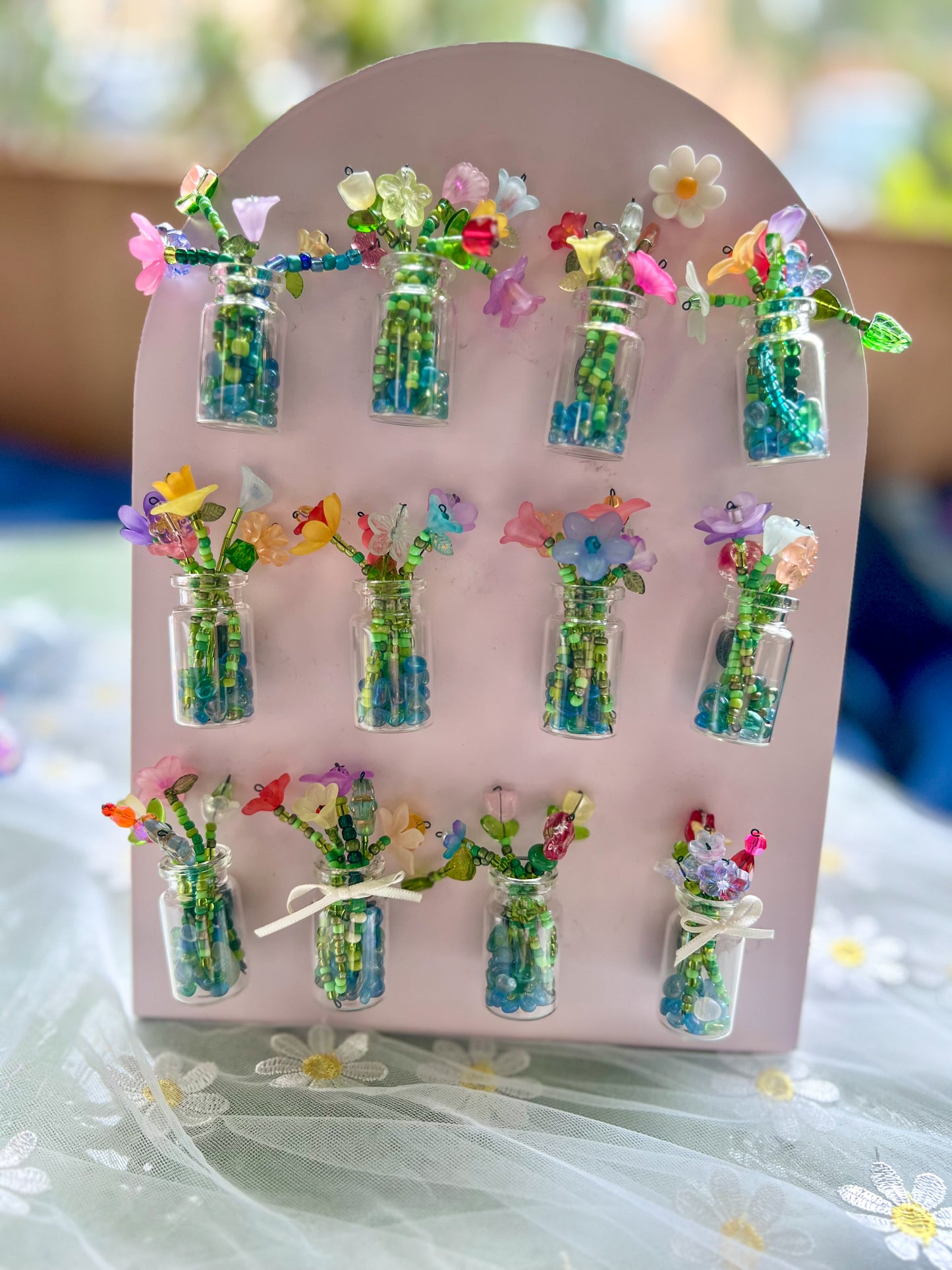 Whimsy Daisy Beaded Treasures
