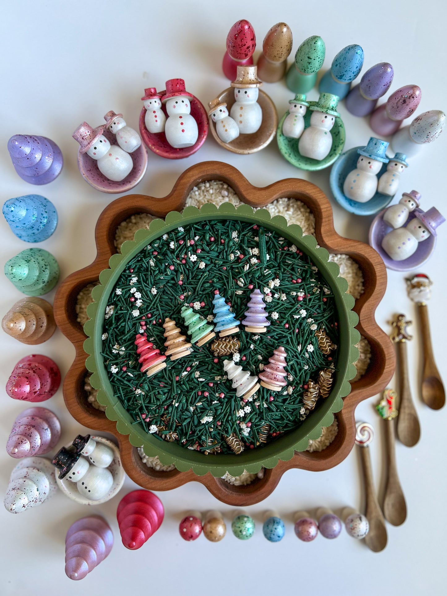 Candy Shop Individual Wooden Accessories