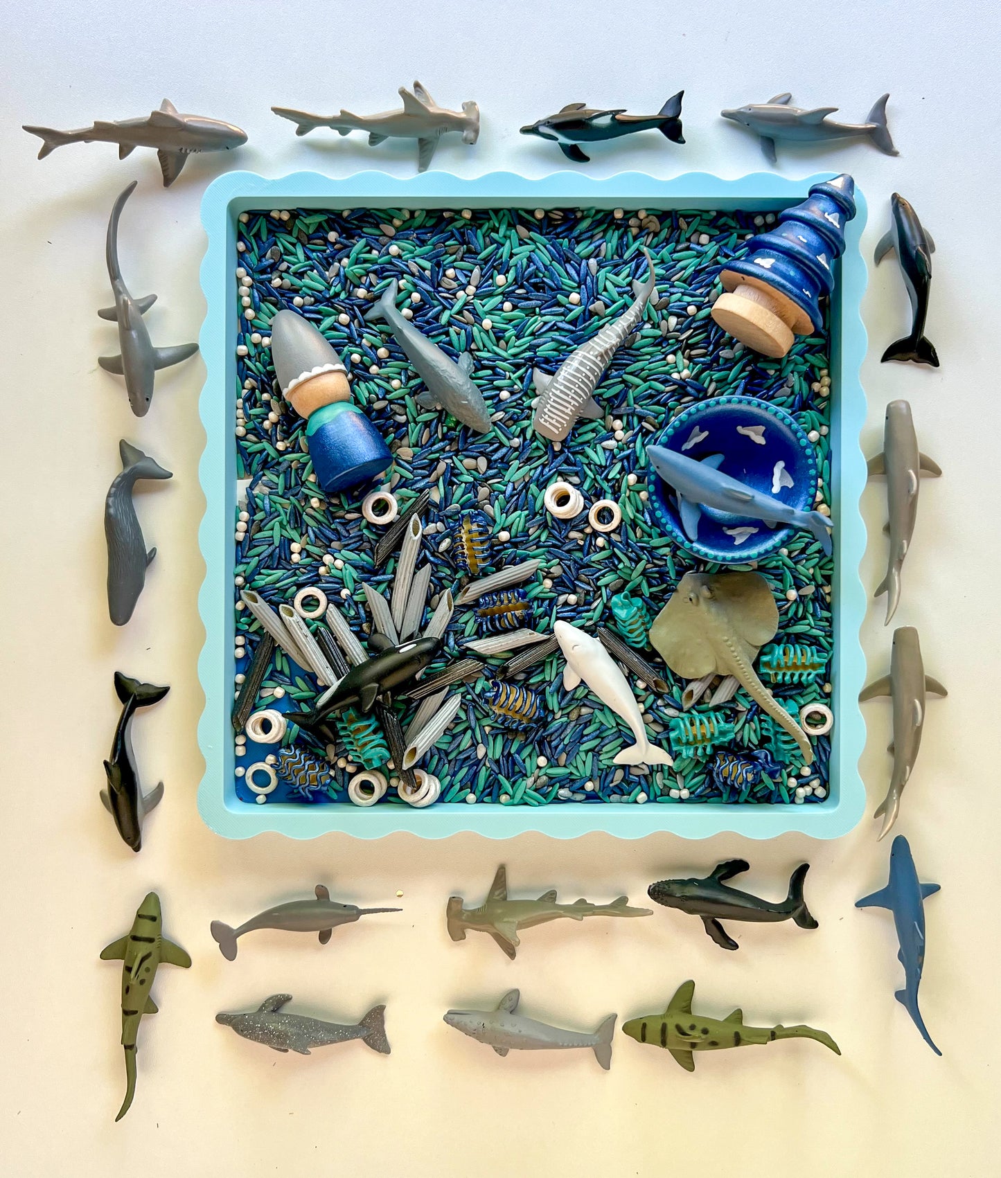 Finned Friends *Limited Edition* Sensory Filler & Kit (Preorder by June 6)