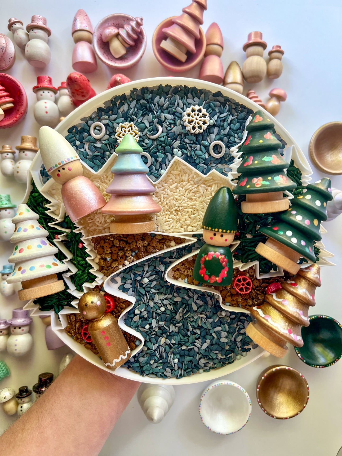 Jolly Gingerbread Wooden Play Accessories