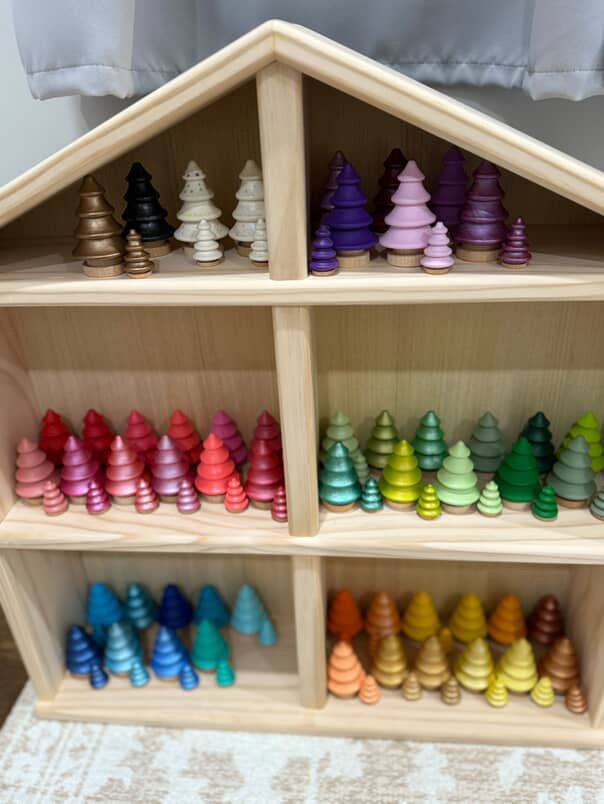 Individual Wooden Accessories (Choose Any Color) 🌲🥣🍄‍🟫🐞🥚