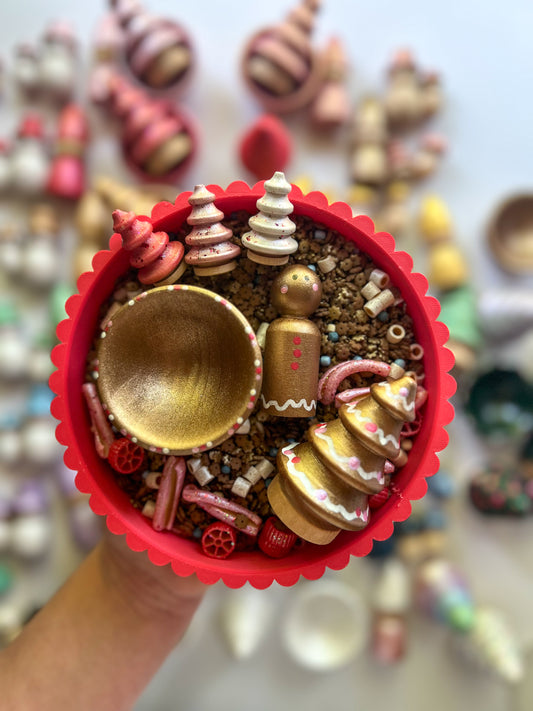 Jolly Gingerbread Wooden Play Accessories