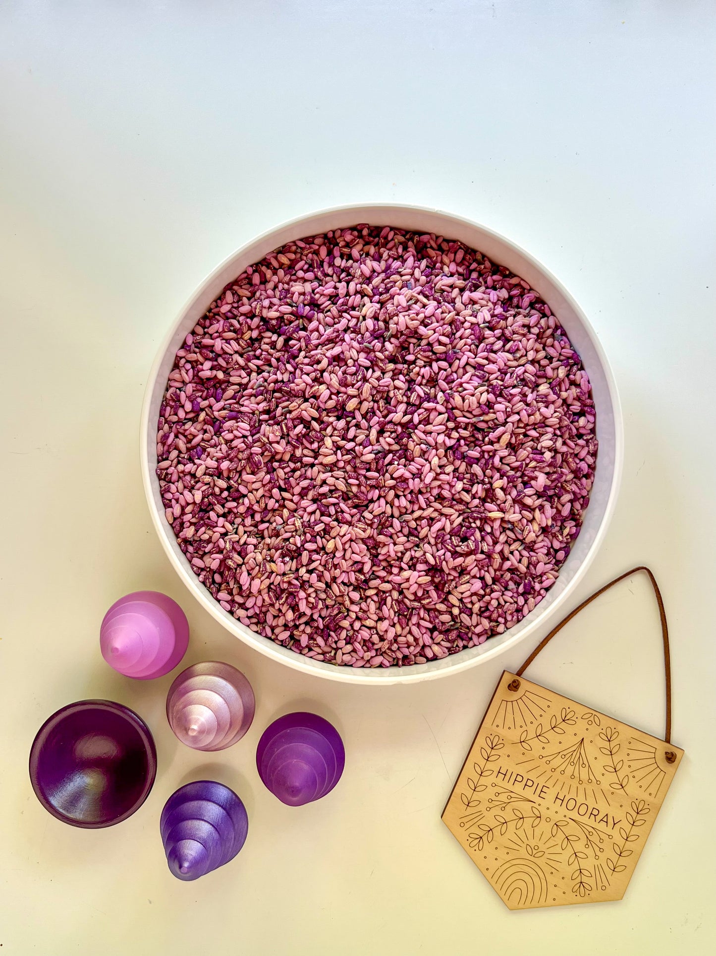 Lavender Fields Sensory Bin Filler