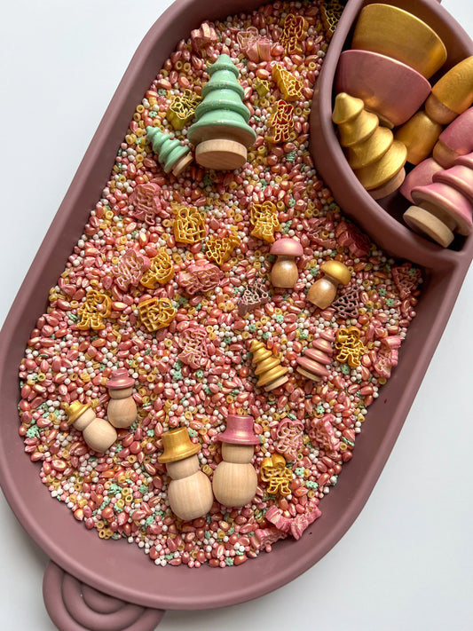 Visions of Sugarplums Sensory Bin Filler