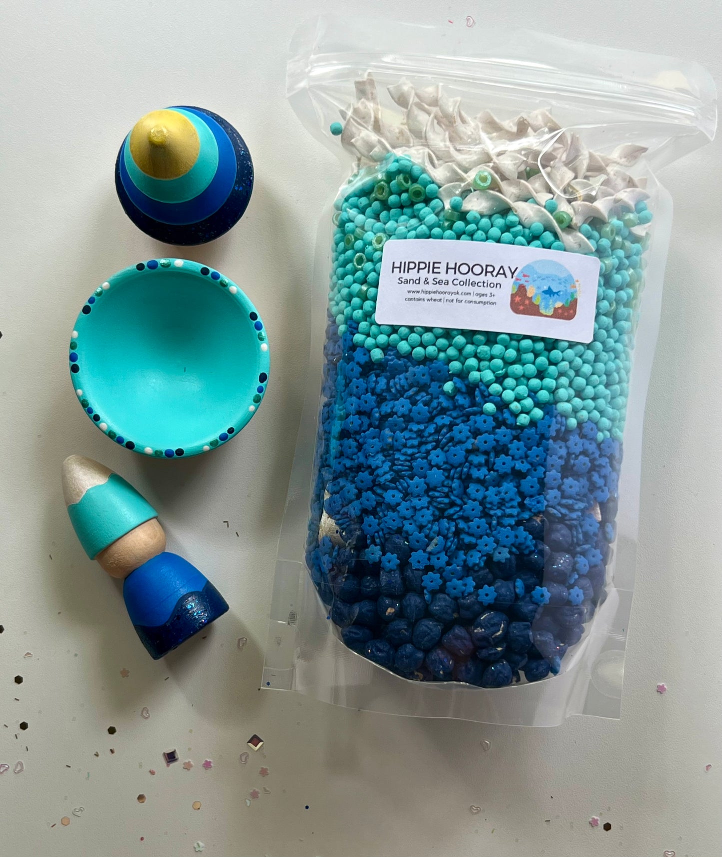 Ocean Exploration *Limited Edition* Sensory Bin Filler & Kit (Preorder by June 6)