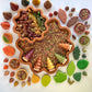 Magnificent Mums & Shimmering Leaves Wooden Sets
