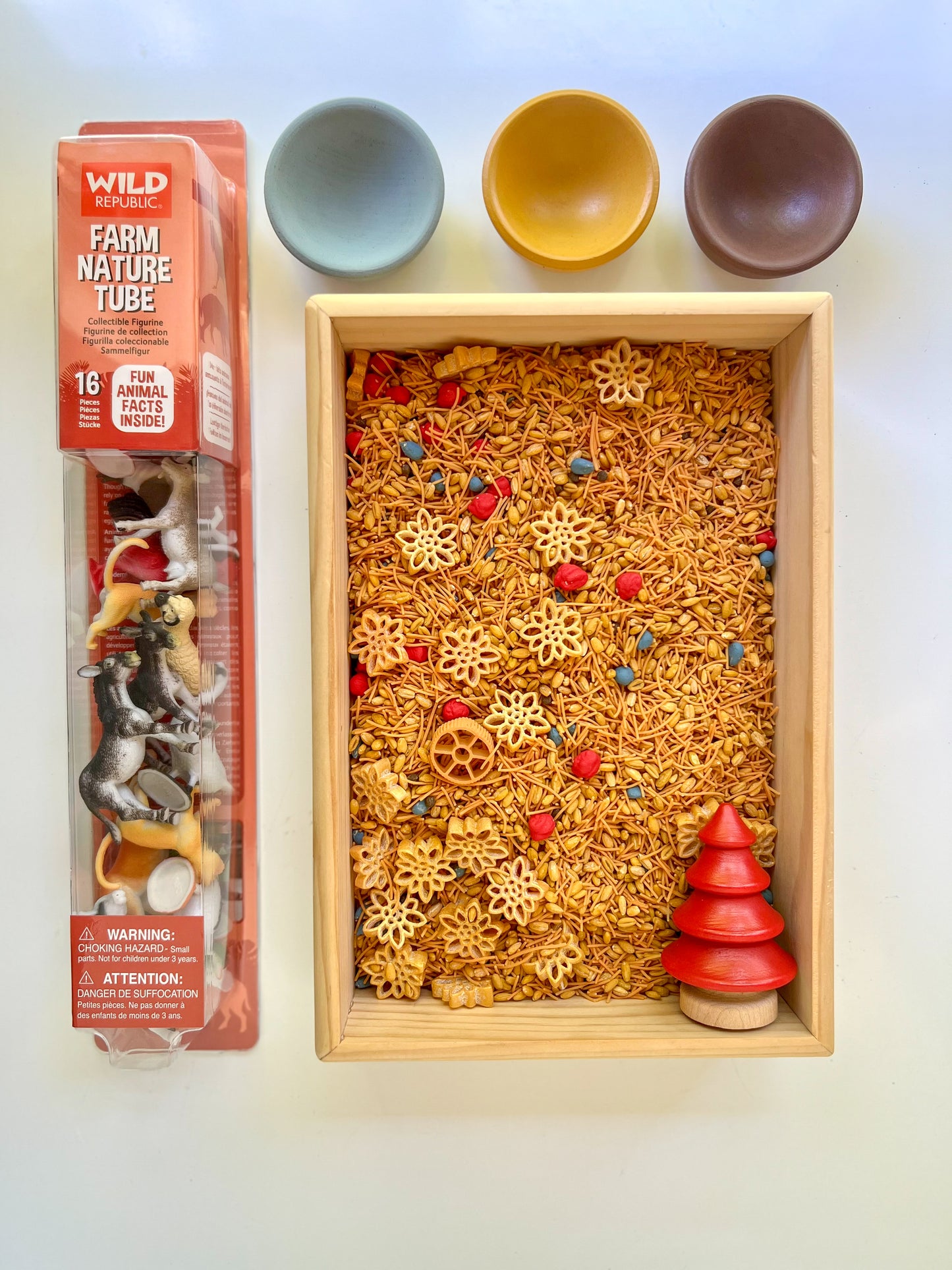 Fun on the Farm Sensory Bin Filler