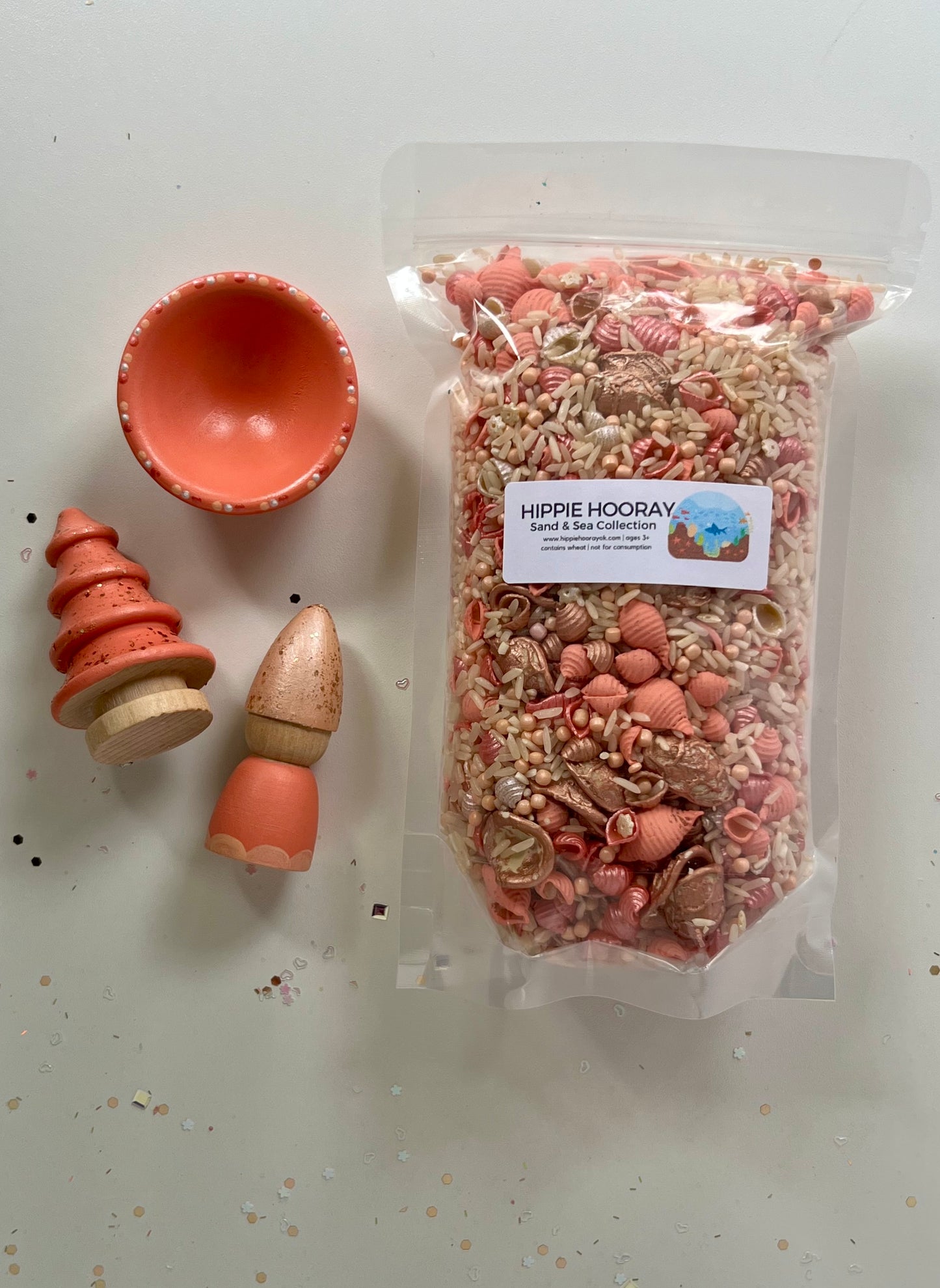 Malibu Magic *Limited Edition* Sensory Bin Filler & Kit (Preorder by June 6)