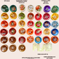 Fall 3-PC SET (Single Color Bowl, Tree, & Mini)