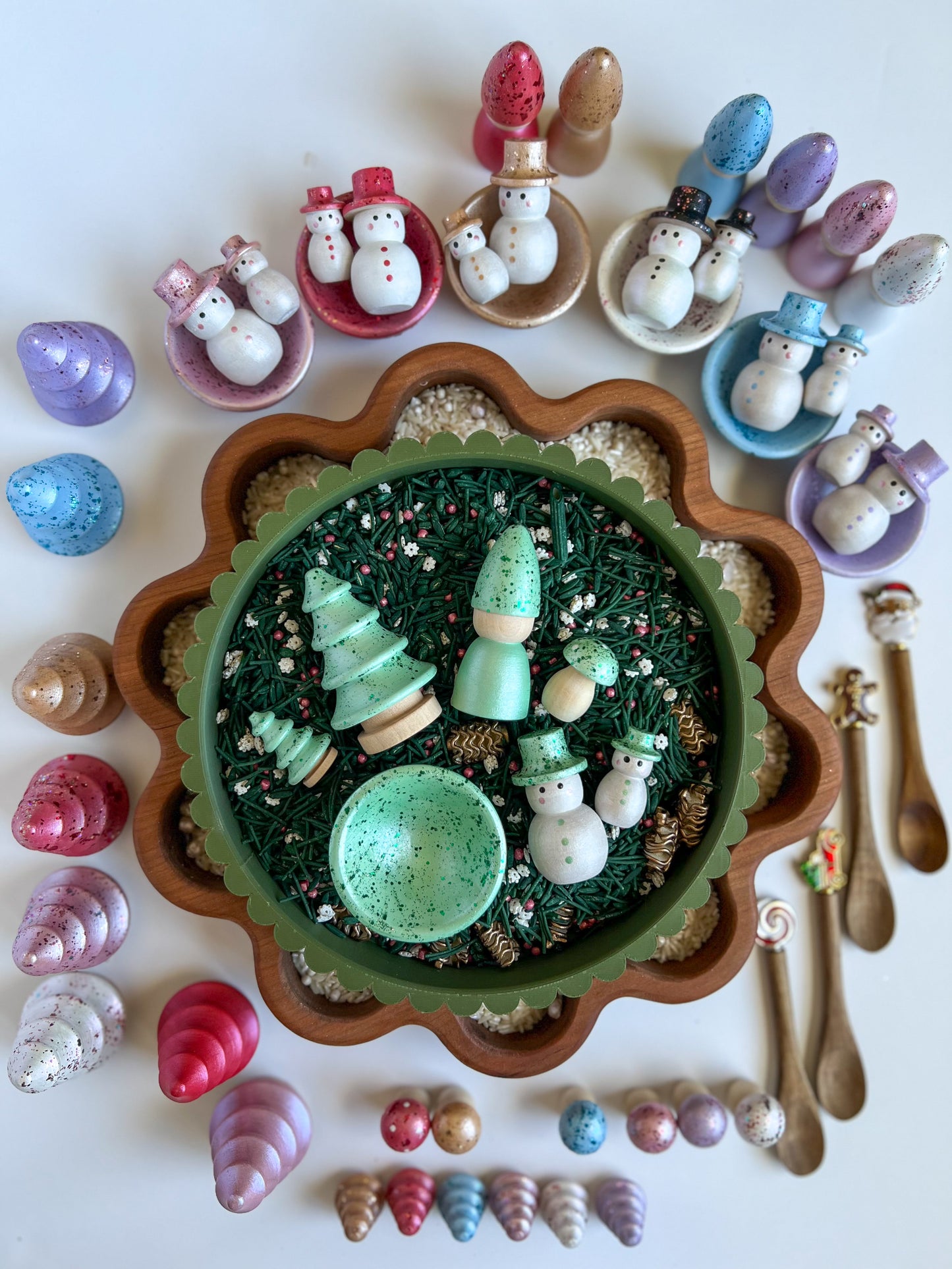 Candy Shop Individual Wooden Accessories