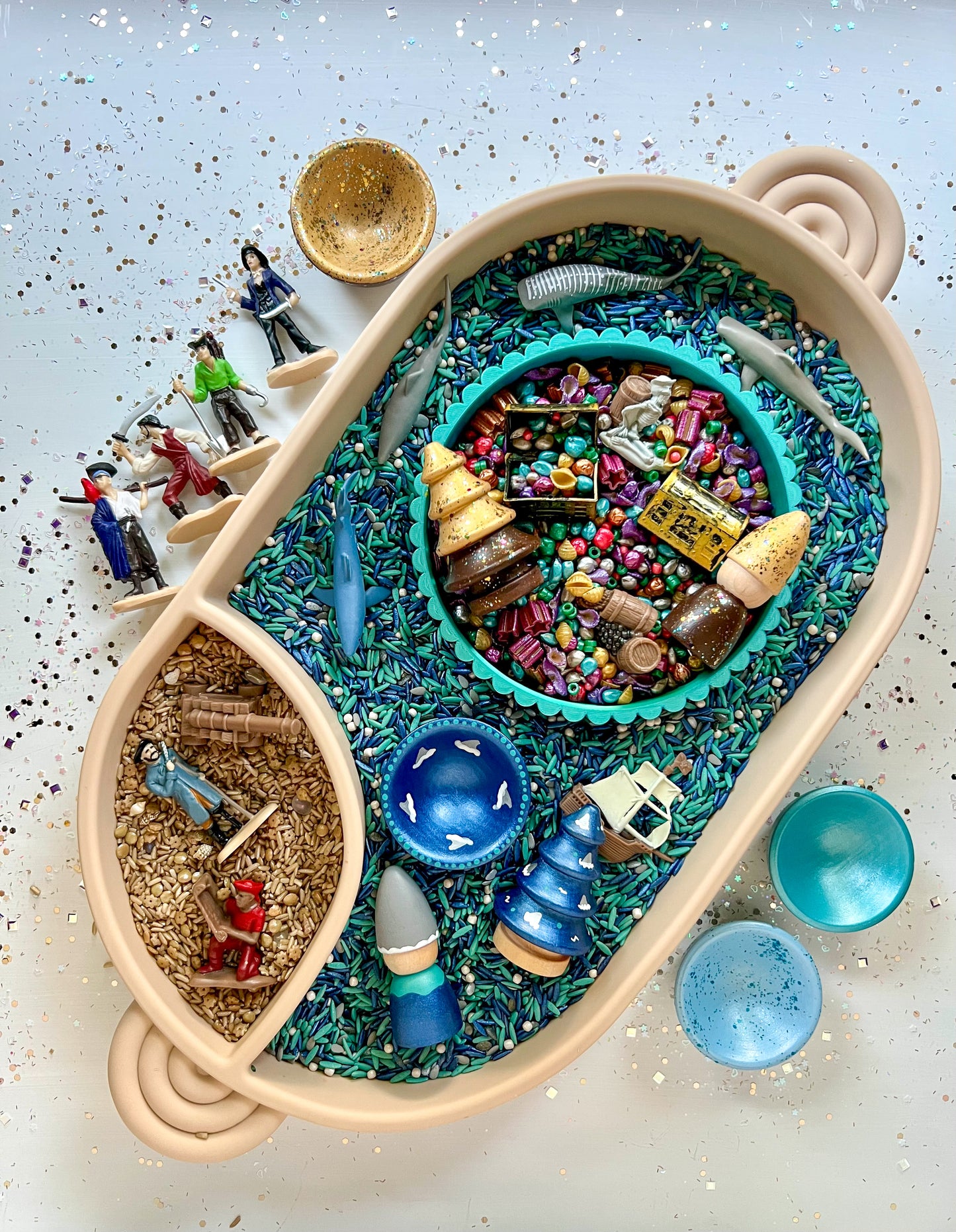 Sunken Treasure *Limited Edition* Sensory Play Filler & Kit (Preorder by June 6)