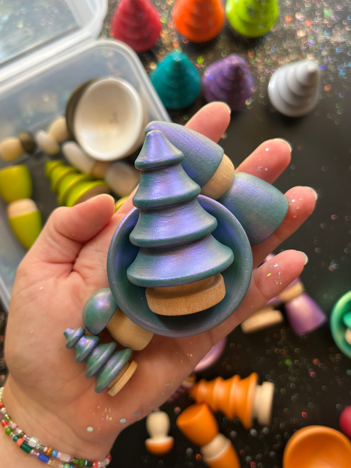 Magical Shimmer Wooden Accessories