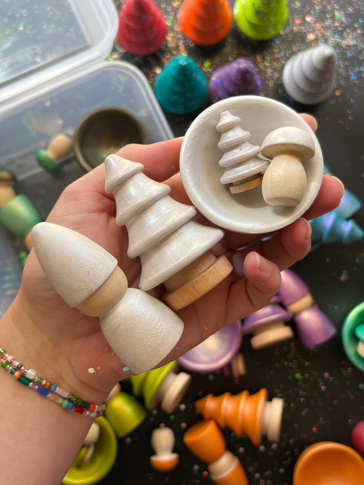Magical Shimmer Wooden Accessories