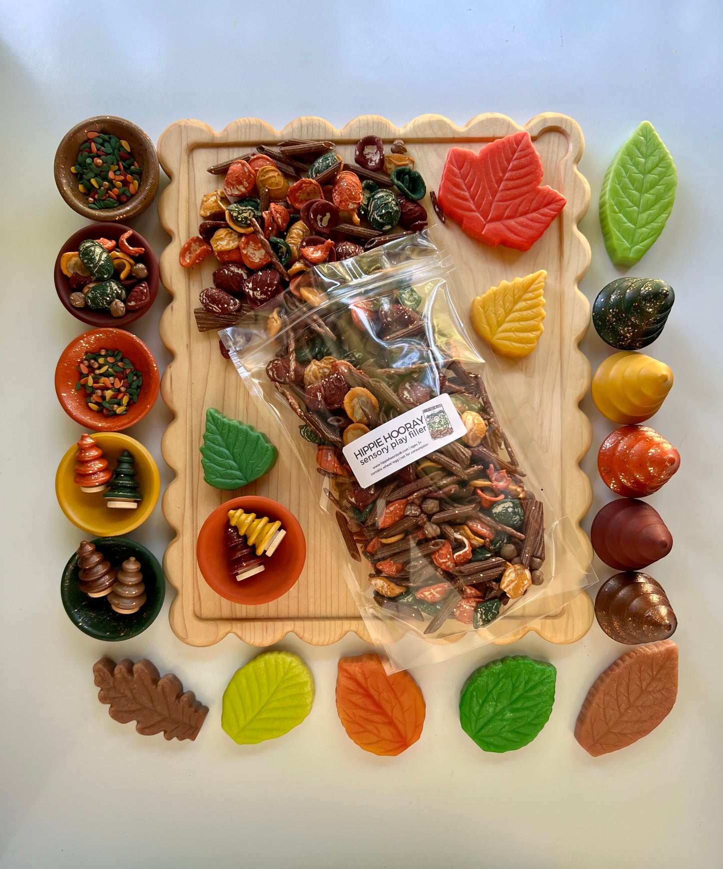 Enchanted Fall Forest Sensory Bin Filler