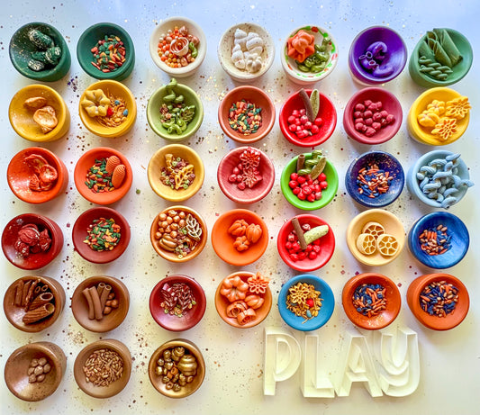 Fall 3-PC SET (Single Color Bowl, Tree, & Mini)