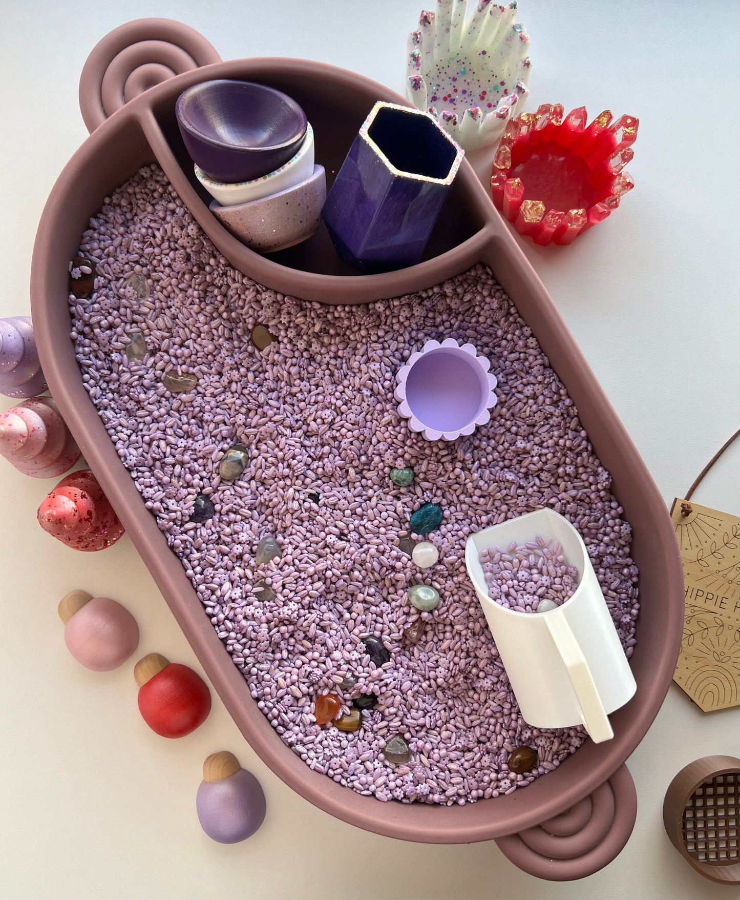 Joyful Gemstones Crystal Dig Sensory Play Filler