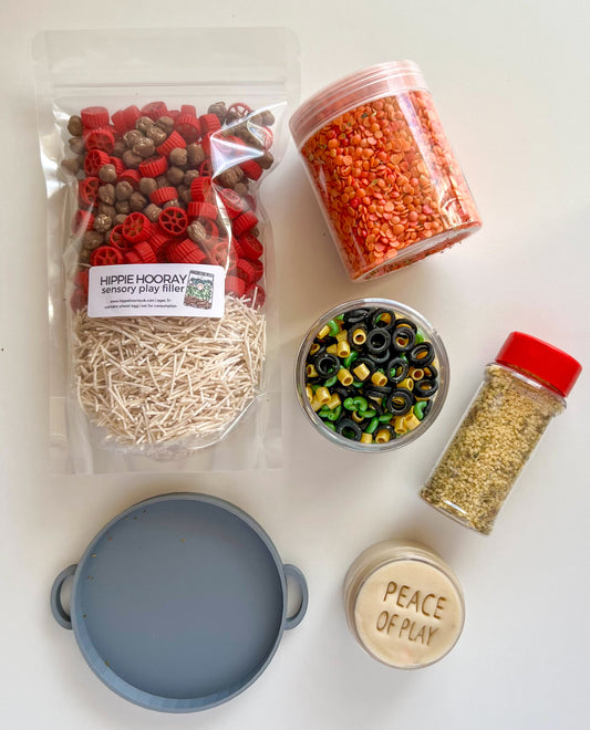 Pizza Party Sensory Play Kit *Limited Edition - Order by 2/8*