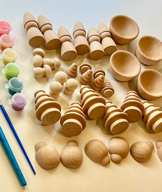 DIY Wooden Accessories (unpainted)