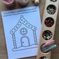 Christmas Play Dough Mats