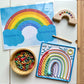 Ring Around the Rainbow Sensory Bin Filler
