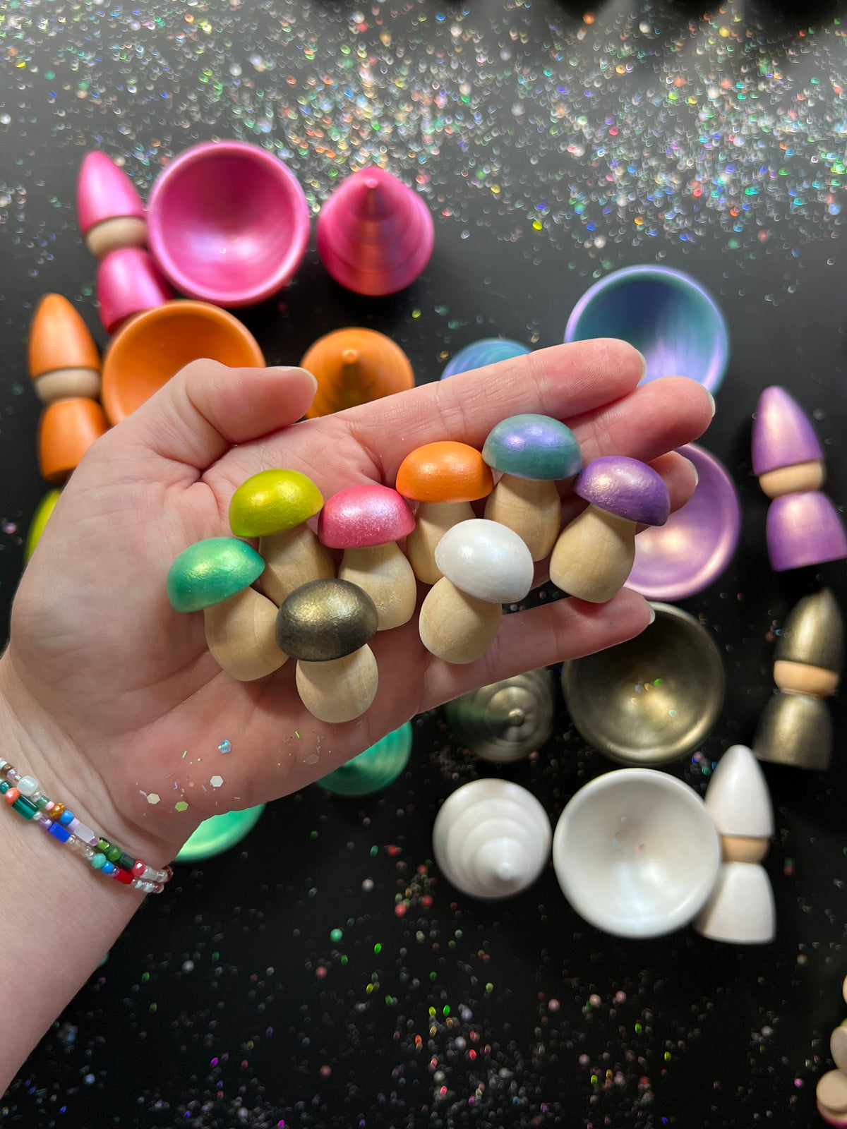 Magical Shimmer Wooden Accessories