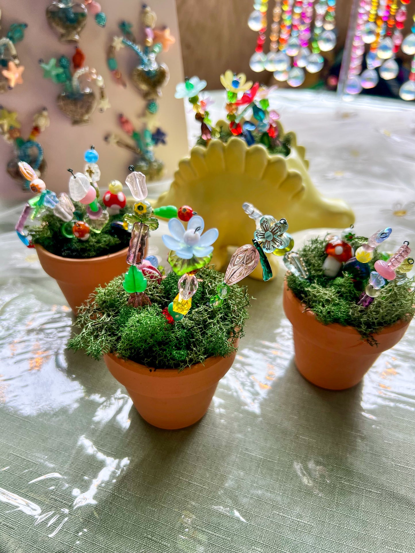 Whimsy Daisy Beaded Treasures
