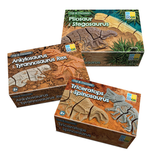 Dinosaur Dig & Discover Puzzle Stones *Preorder May 7*