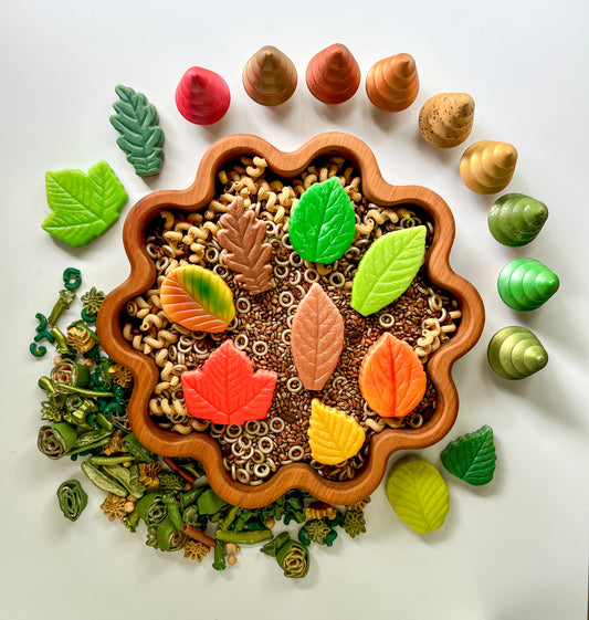 Leaves Sensory Stones *Preorder May 7*
