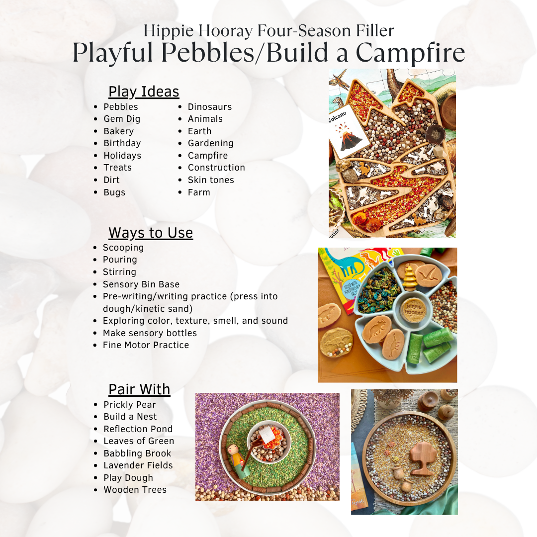 Playful Pebbles Sensory Bin Filler