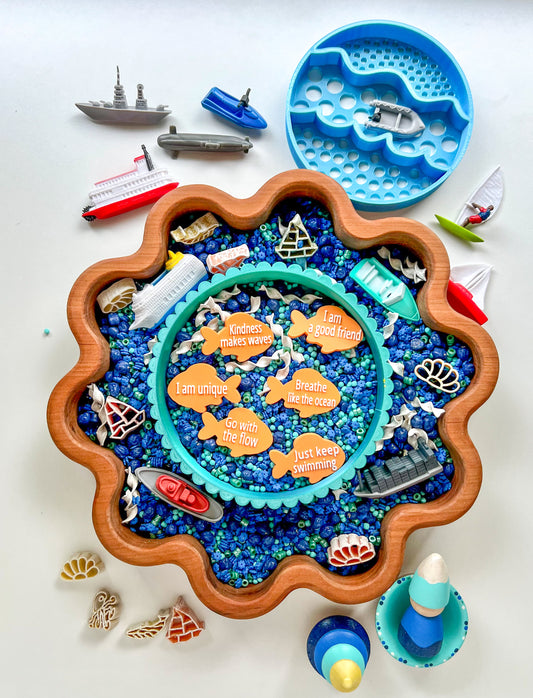 Ocean Exploration *Limited Edition* Sensory Bin Filler & Kit (Preorder by June 6)