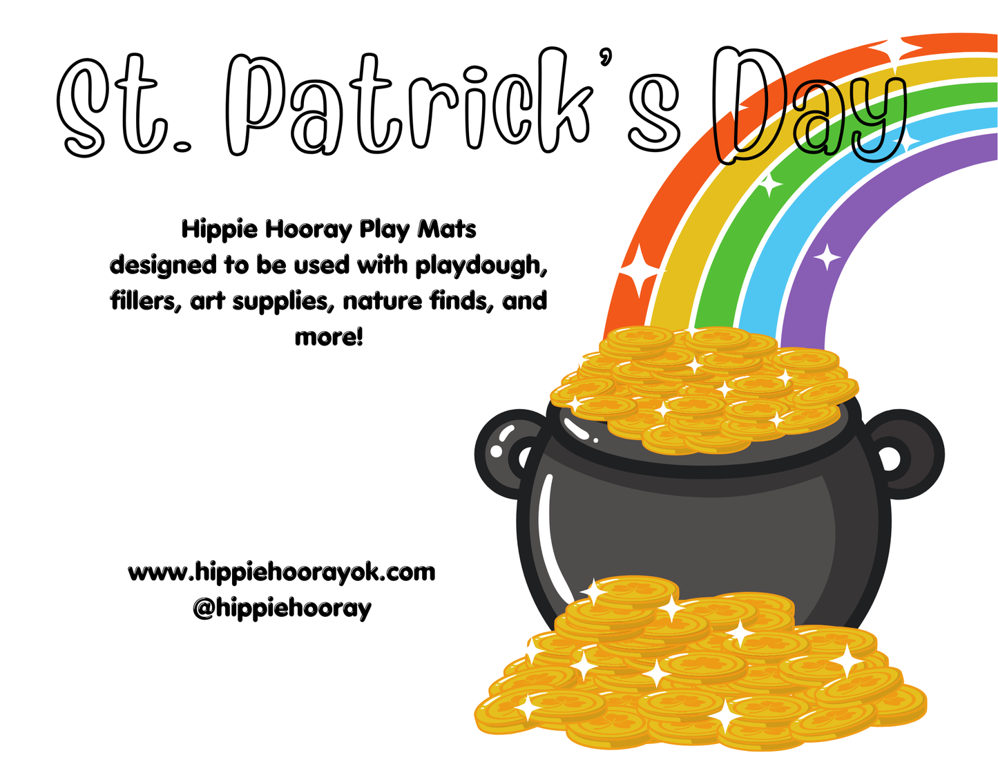 St. Patrick’s Day Printable Play Mats (pdf)