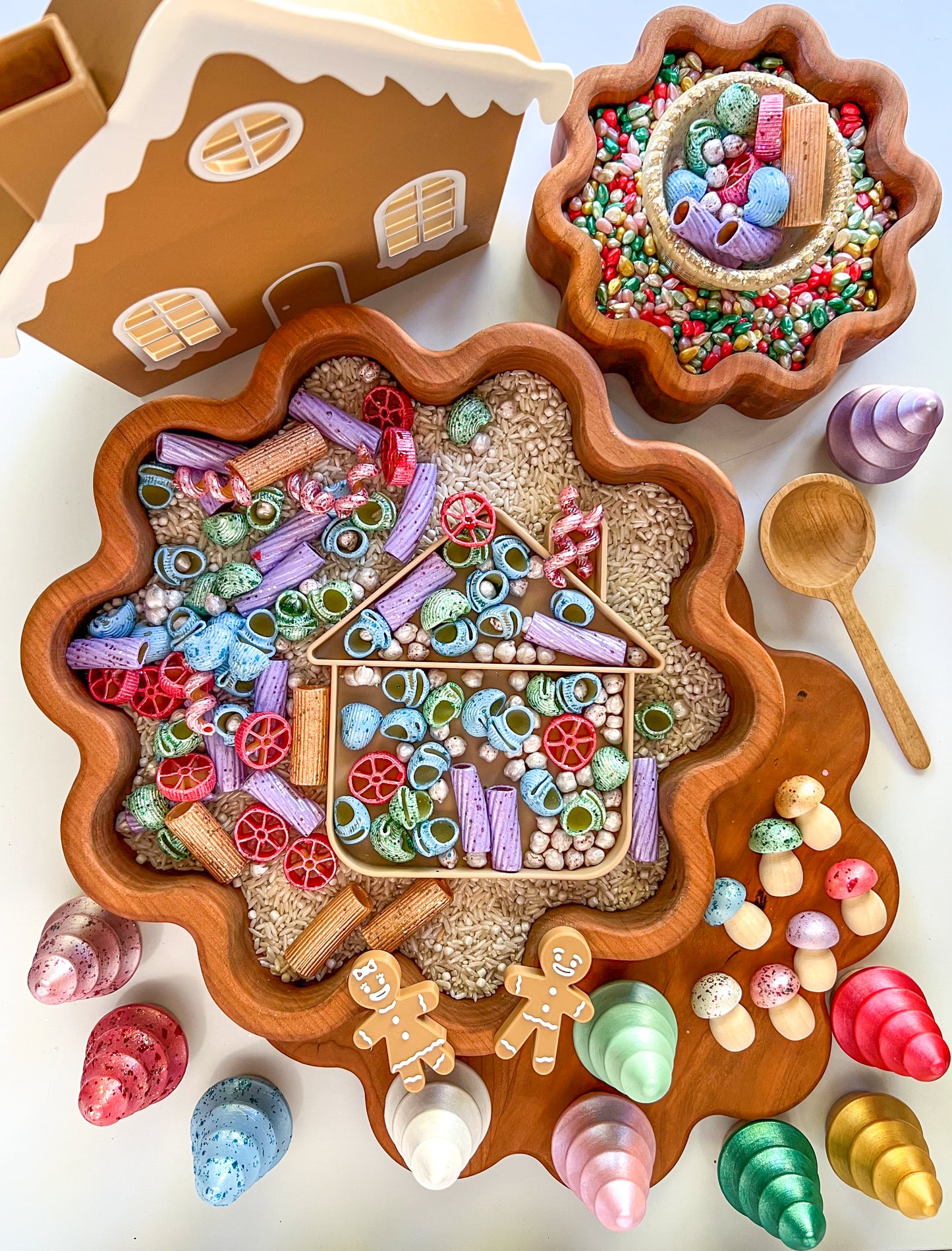 Mrs. Claus’s Candy Shop Sensory Bin Filler