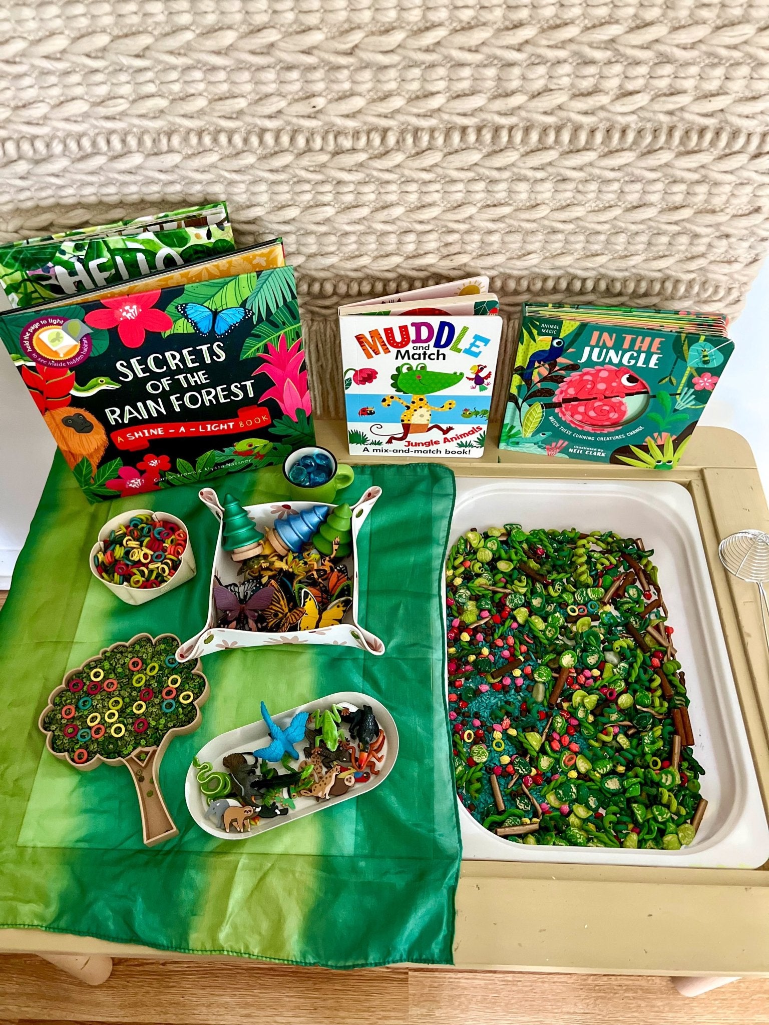 Amazing Amazon Adventure Sensory Play Filler - Hippie Hooray Sensory Play
