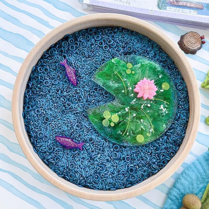 Babbling Brook Sensory Bin Filler - Hippie Hooray Sensory Play