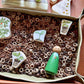Coffee Coffee Coffee Sensory Bin Filler - Hippie Hooray Sensory Play