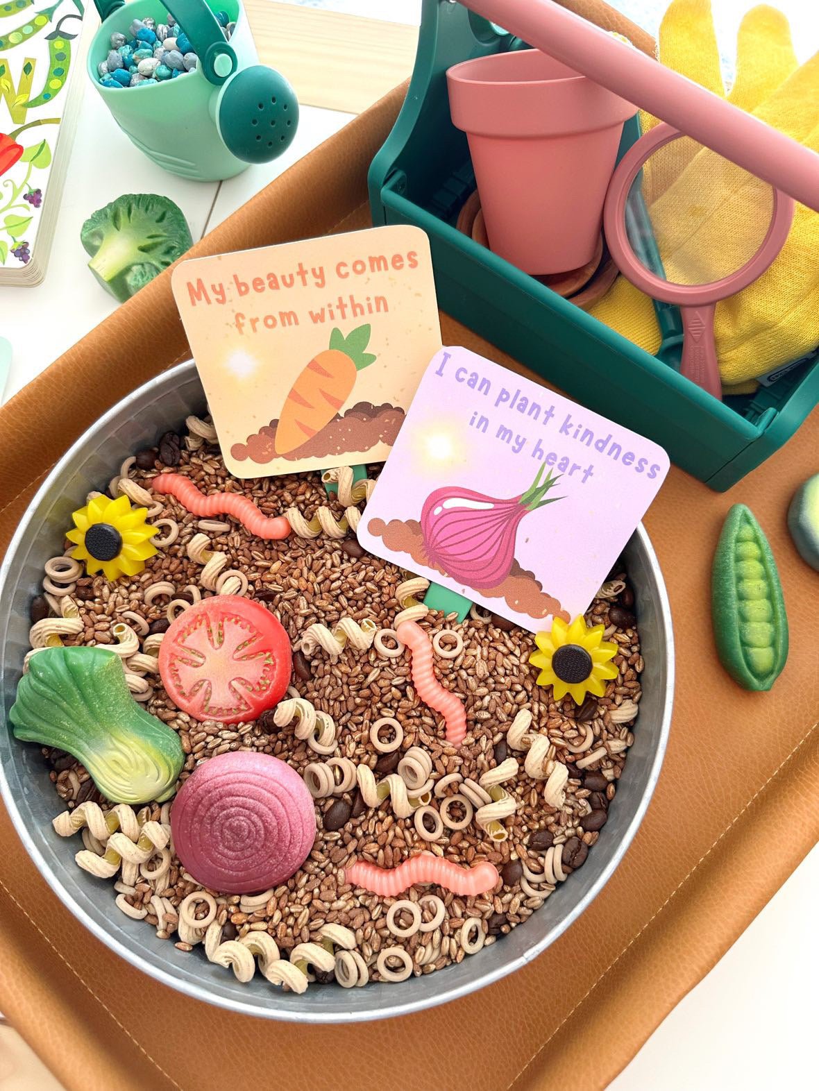 Coffee Coffee Coffee Sensory Bin Filler - Hippie Hooray Sensory Play