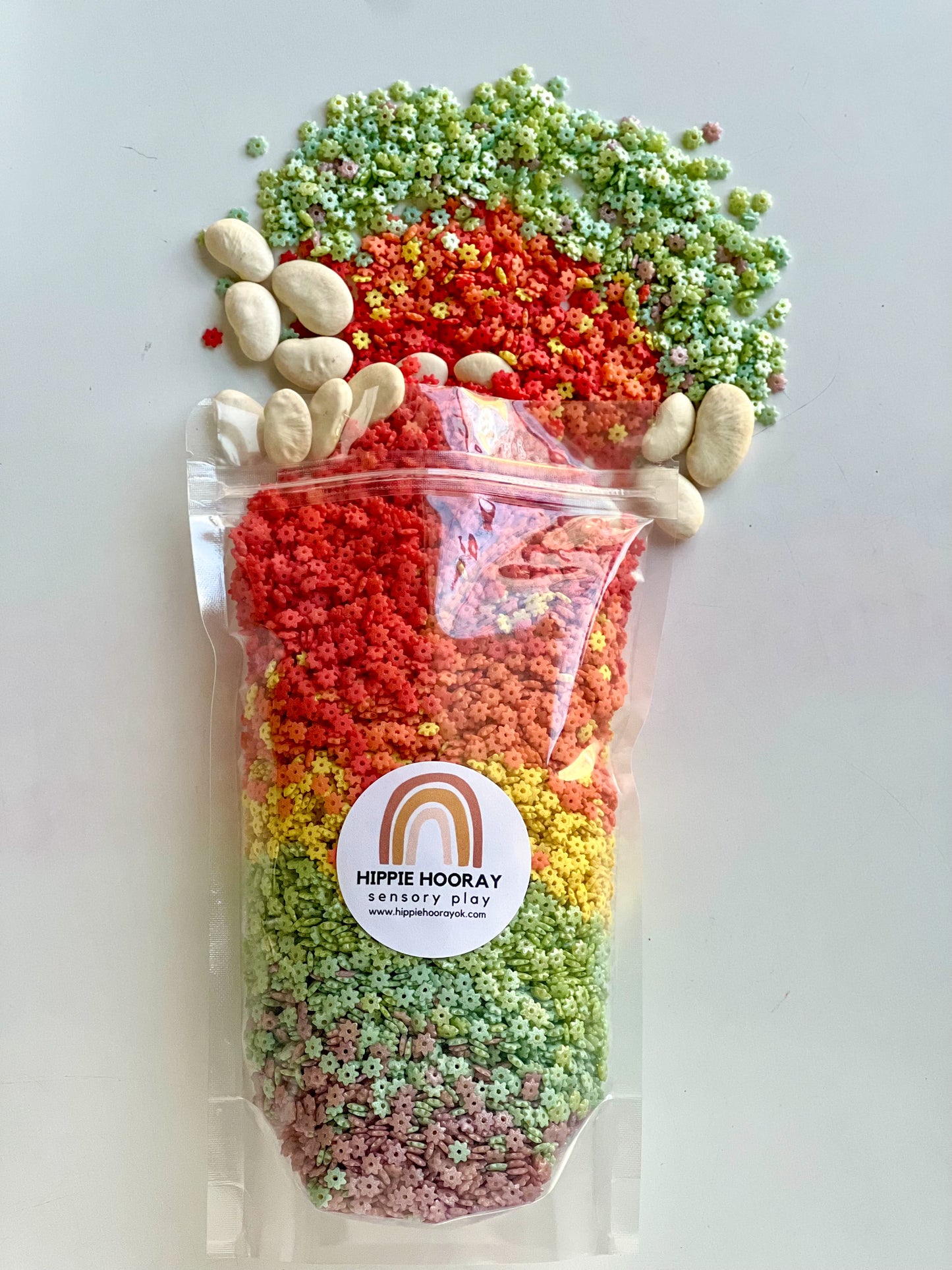 Flower Power Sensory Bin Filler